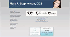 Desktop Screenshot of mstephenson-dds.com